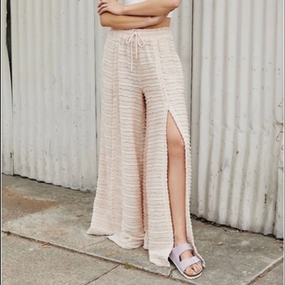 Free People Movement Rag Tag Pant Wide Split Leg